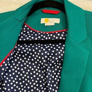 Boden Vibrant Green Blazer